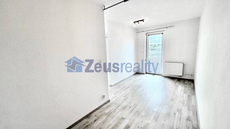 1+1/46m2/balkon/sklep/garážové stání/Říčany/Na výšině/částěčně vybaven/novostavba