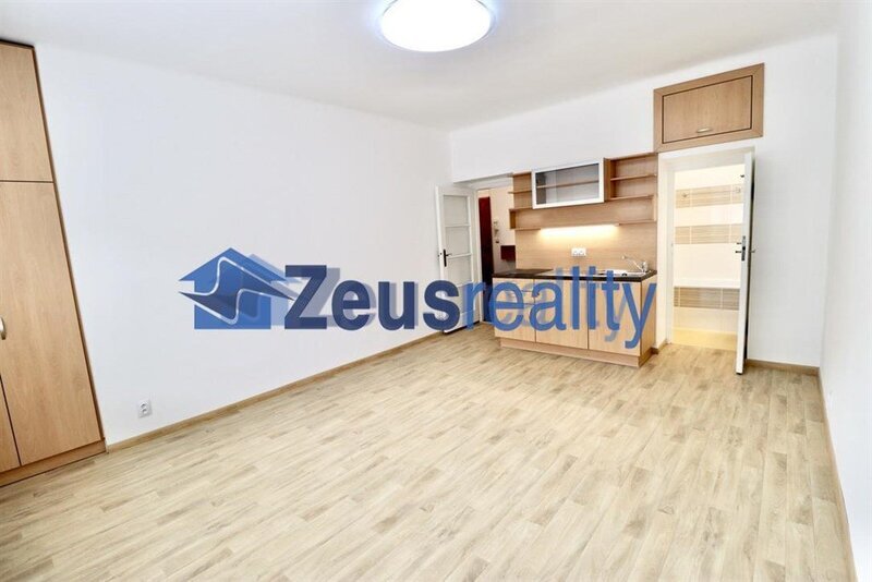 1+KK/ 29m2/balkon/Praha 4/ Pankrác/Hvězdova/ po rekonstrukci/zařízen částečně