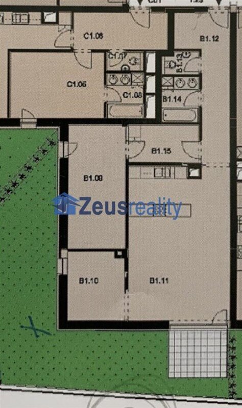 3+K/84m2/terasa s předzahrádkou 45m2/parkovací stání/Praha 5/Smíchov/Na Popelce/částečně zařízen/nov