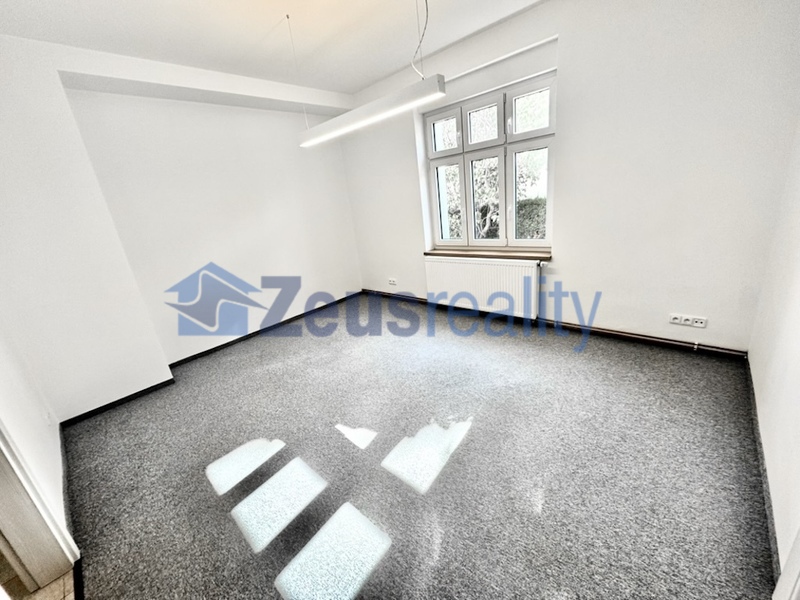 Kanceláře/4místnosti/hala/2xskládek/120m2/po rekonstrukci/Praha 10/Strašnice/Nad vodovodem
