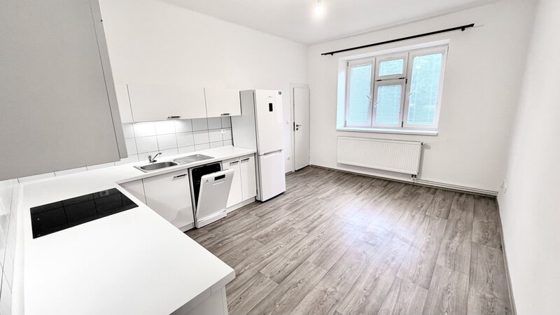 1+1/komora/50m2/Praha 4/Michle/Pelhřimovská/dva samostatné pokoje/po rekonstrukci/částečně zařízen/u metra