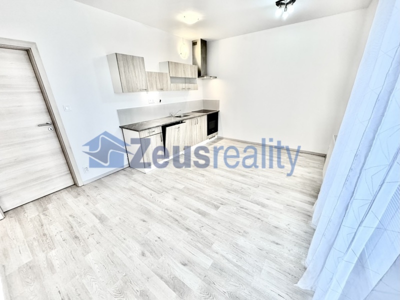 1+1/39m2/balkon/sklep/garážové stání/Říčany/Na výšině/částěčně vybaven/novostavba