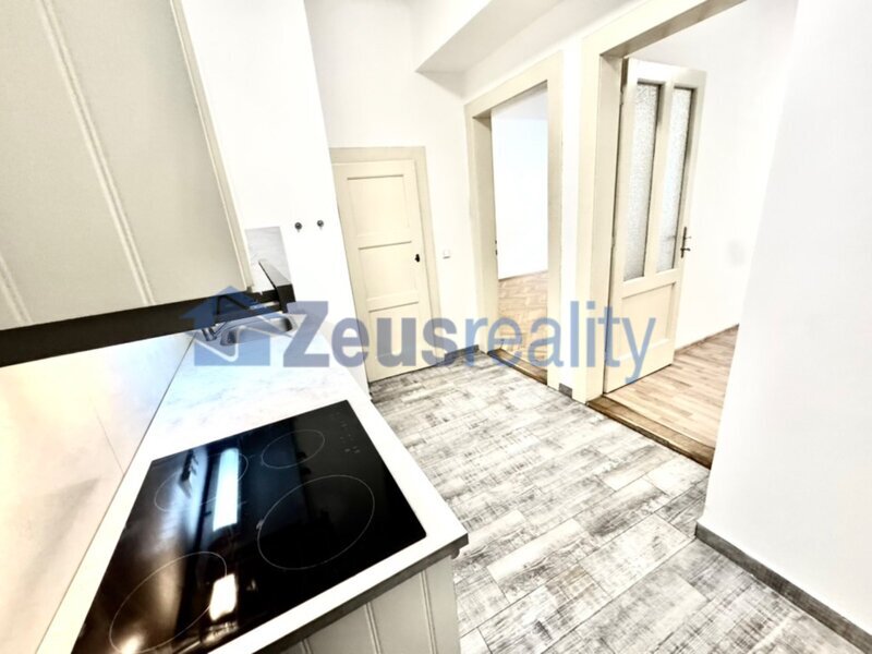 1+1/balkon/47m2/Praha 5/ Smíchov/Holečkova/po rekonstrukci/částečně vybaven