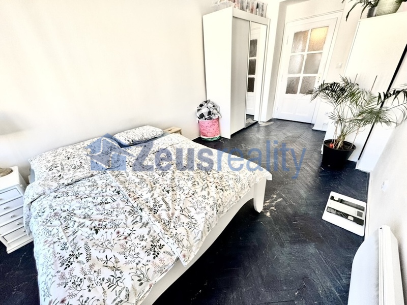 2+1/81m2/balkon/Boleslavská/Vinohrady/Praha 3/zařízen částečně