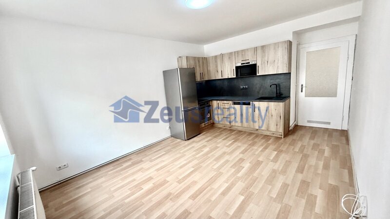 1+1/komora/55m2/Praha 4/Michle/Pelhřimovská/dva samostatné pokoje/po rekonstrukci/částečně zařízen/u metra