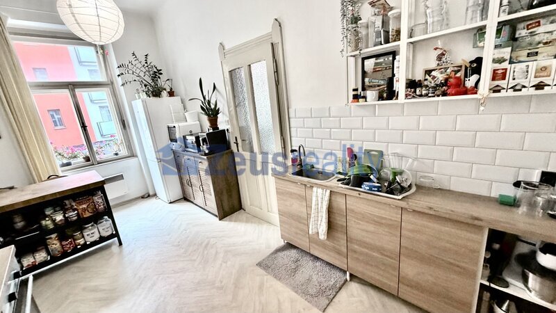 3+KK/66m2/Drahobejlova/Praha 9/Vysočany/částečně vybaven
