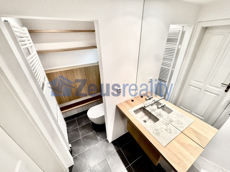 4+KK/115m2/balkon/Jánská/Staré město/Praha 1/zařízen částečně